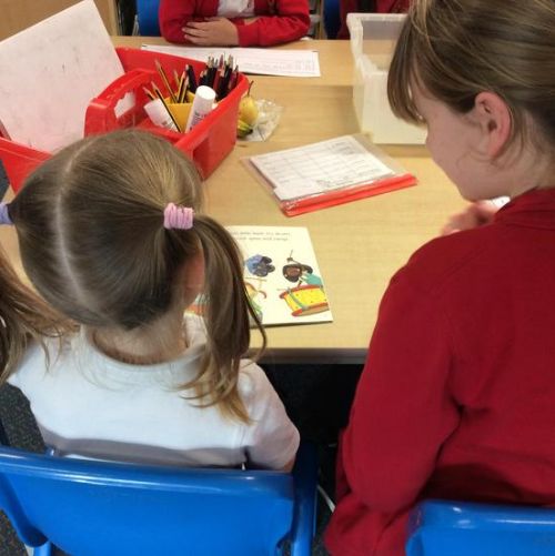 Year 6 Buddy Reading